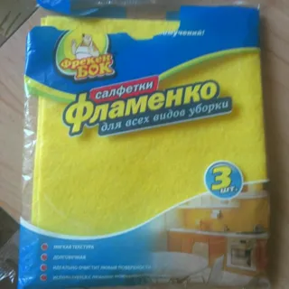 Freken Bok cleaning wipes Flamenco 32x38cm 3pcs — photo 6
