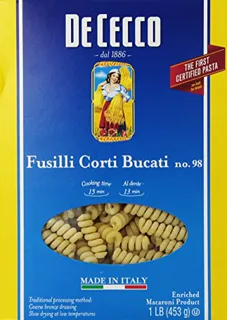 De Cecco Fusilli Corti Bucati Pasta, 16 oz (5 pack) — photo 7