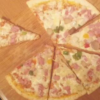 Italiano Vici Pizza with Ham and Mushrooms 350g — photo 3