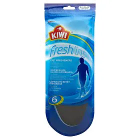 TM Kiwi Ultra-thin 6mm Refreshing Insoles (Fresh'ins) Men's Size 42-43 6pcs/pack — photo 2