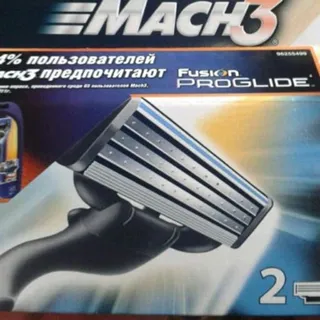 Gillette Mach 3 Replacement Shaving Cartridges 2pcs — photo 4