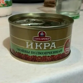 Smoked Capelin Caviar Delicacy 110g can — photo 4