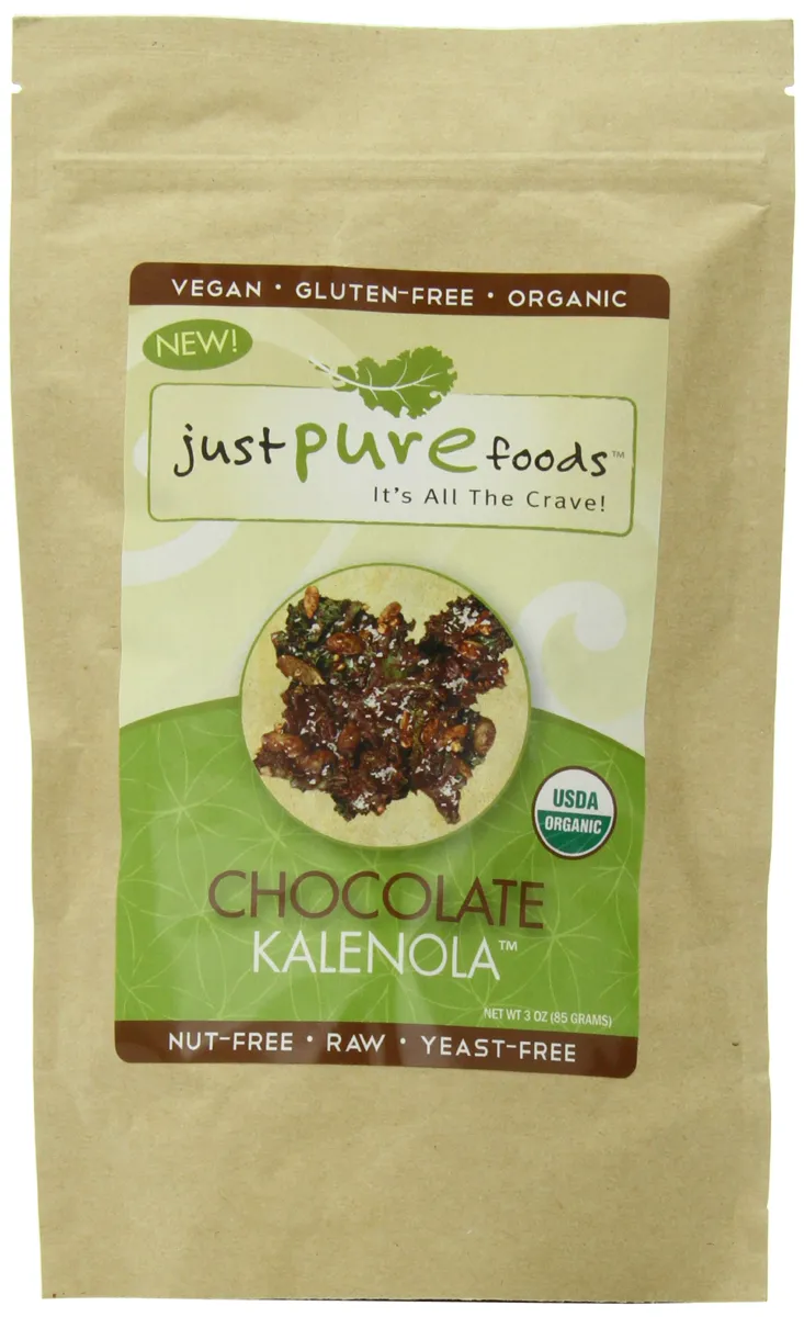 Just Pure Foods органічний овочевий шоколад KaleNola, 3,0 унції