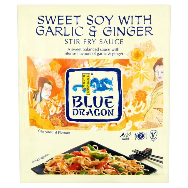 Blue Dragon Sweet Soy Sauce with Garlic and Ginger