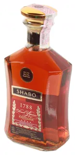 Shabo 1788 4 Star Brandy glass bottle 0.5L — photo 2