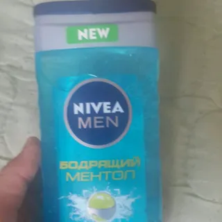 Гель для душу Nivea Men Ментоловий заряд бадьорості 250 мл — фото 3