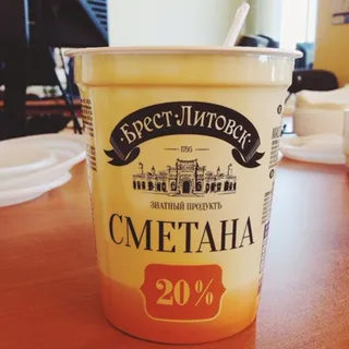 Brest-lytovsk Sour Cream 20%, 400g — photo 2