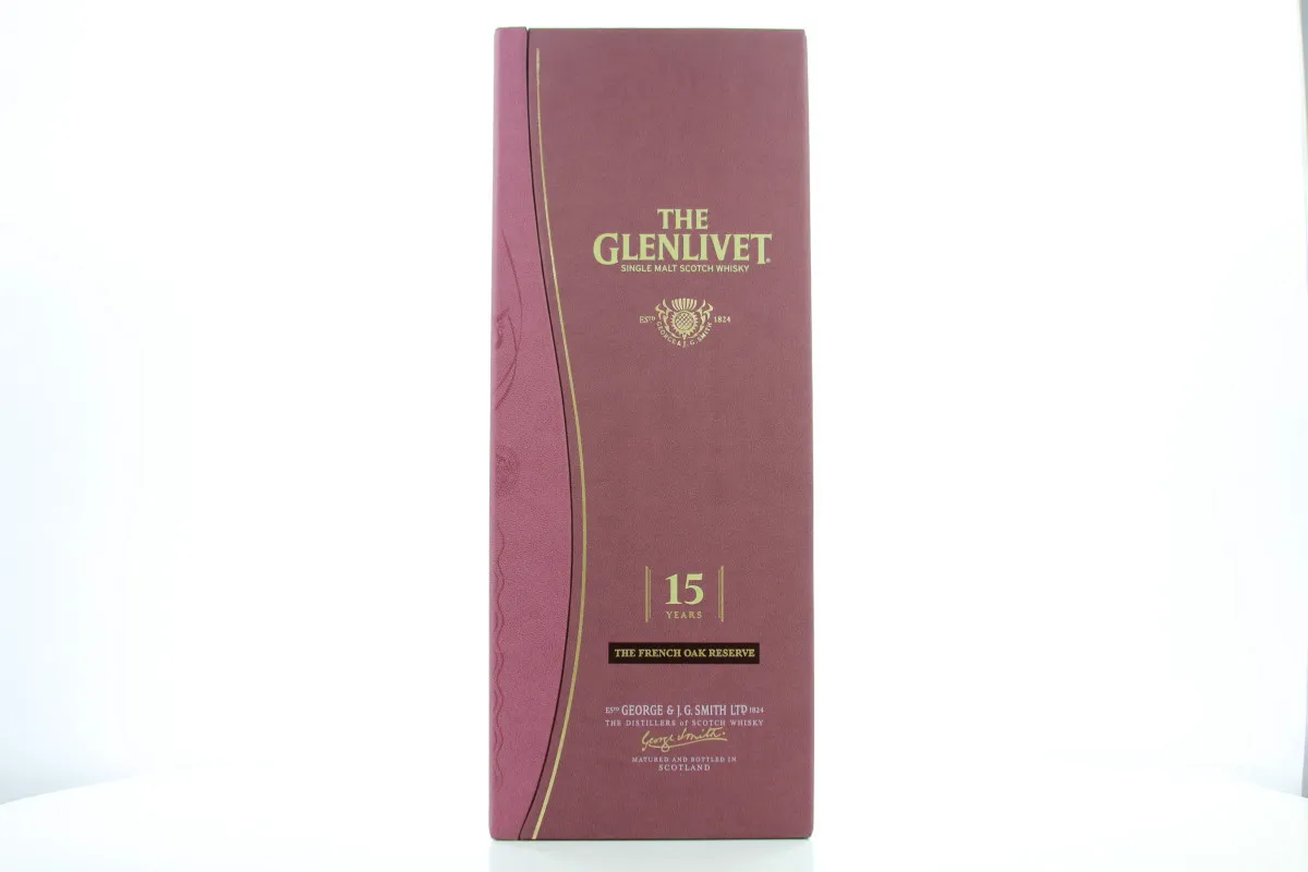 Whiskey Glenlivet single malt 40% 15yrs 700ml in a box Scotland