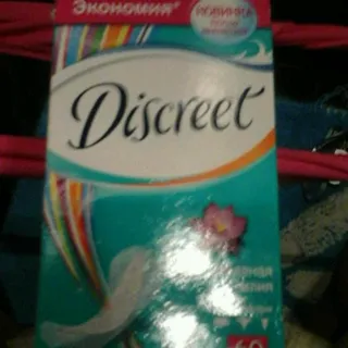 Discreet Deo Daily Pads Water Lily Multiform 60pcs — photo 5
