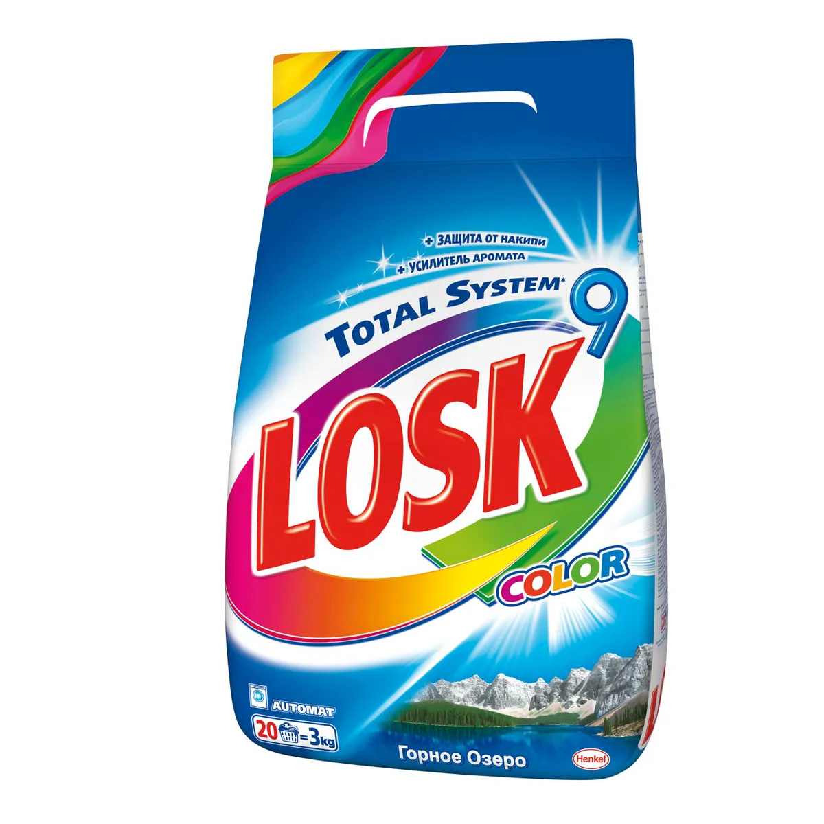 Пральний порошок Losk Колор Автомат Гірське Озеро 3кг