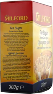 Milford refined brown cane sugar cardboard pack 300g — photo 8