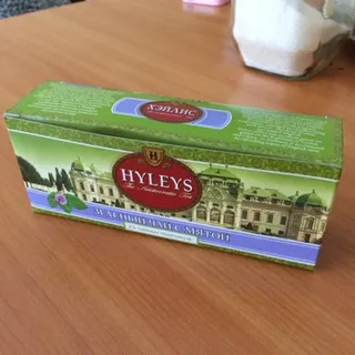 Hyleys Green Tea with Mint Foil — photo 2