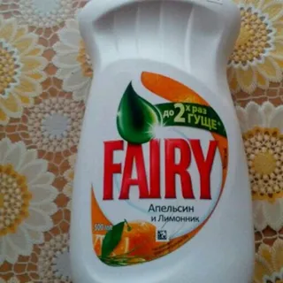 Fairy Orange and Lemongrass Dishwashing Liquid 500ml — photo 5