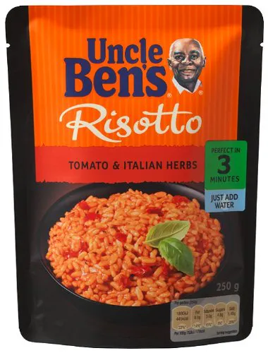 Uncle Bens® Tomato & Herb Risotto Microwave Rice