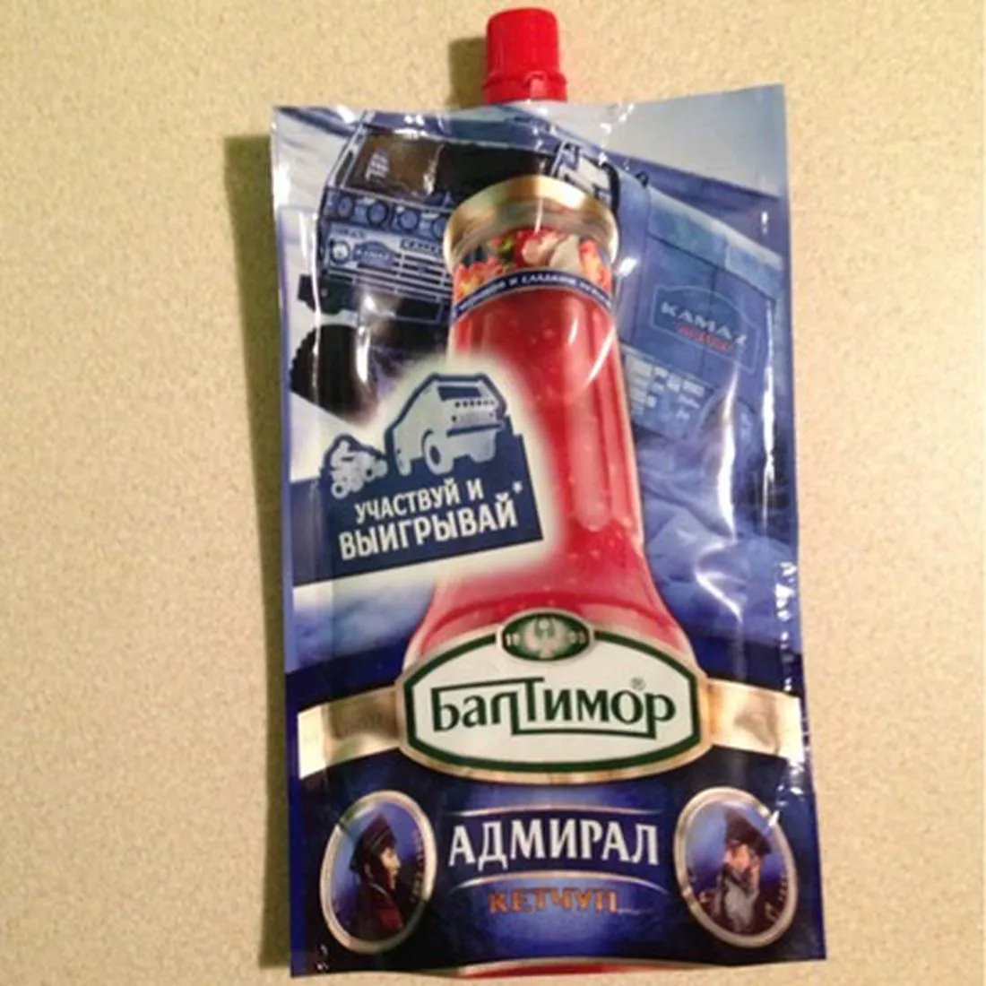 Baltimor Admiral Ketchup, 330g Doy-pack