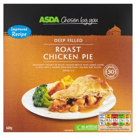 Asda Chosen By You глибокий заповнений курячий пиріг