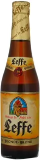 Leffe Blonde Light Beer 6.6% 0.33L Glass Bottle — photo 2