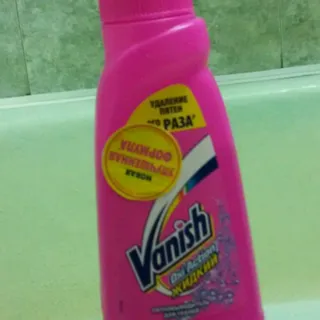 Vanish Oxi Action Liquid Stain Remover 450ml Plastic Bottle — photo 8