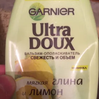 Garnier Ultra Doux Conditioner for Normal and Oily Hair Soft Clay and Lemon 200ml — photo 8