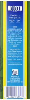 De Cecco Fusilli with Spinach, 12 oz (12 pack) — photo 9