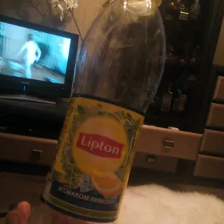 Lipton Iced Black Tea Lemon Flavor Plastic Bottle 1L — photo 6
