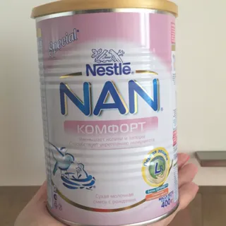 Infant Milk Substitute Nan Comfort From Birth 0 Months 400g Tin — photo 9
