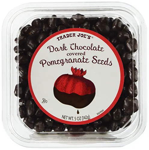 Темний шоколад з насінням граната Trader Joes