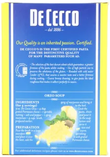 De Cecco Orzo Pasta, 16 oz (10 pack) — photo 2