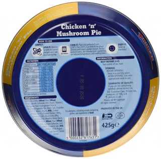 Princes Chicken 'n' Mushroom Pie — photo 8