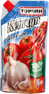 Ketchup with Garlic 300g Doy-pack — photo 3