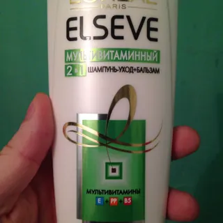 Loreal Elseve Multivitamin 2-in-1 Shampoo 250ml — photo 2