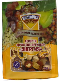 Santa Vita Energy Fruit and Nut Assortment 200g — photo 3