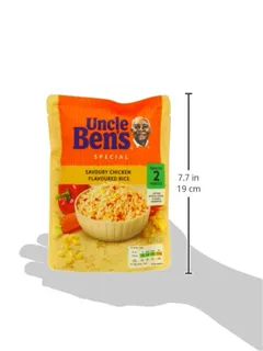 Uncle Bens Special Chicken Flavour Microwave Rice — photo 5