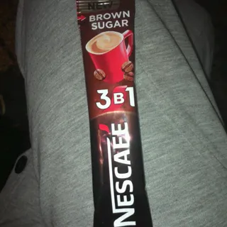 Nescafe 3in1 Brown Sugar Instant Coffee Drink Sticks 16g — photo 3