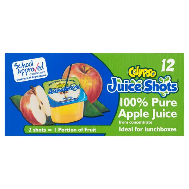 Calypso Shots 100% Pure Apple Juice