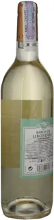 White Wine Baron De Lirondo Grape Natural Table Dry 11% Glass Bottle 750ml — photo 2