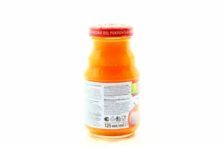 Frutek carrot and apple nectar with pulp, children's pasteurized, vitamin C enriched, gluten-free, from 5 months, 125ml glass bottle — photo 2