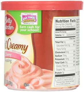 Betty Crocker багатий вершковий глазур - Вишня - 16 унцій — фото 6