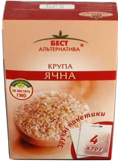Barley Groats Best Alternativa 4x70g carton — photo 5