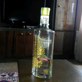 Khlebny Dar Classic Vodka 40% glass bottle 0.5L — photo 6