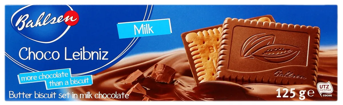 Bahlsen Choco Leibniz Cookies 125g