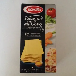 Barilla Lasagne all'Uovo Bolognesi No.199 Egg Lasagna 500g — photo 9