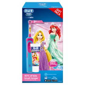 Oral-B Princess Toothbrush + Electric Toothpaste Set