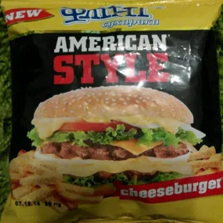 Flint American Style Croutons Cheeseburger Flavor 90g — photo 3