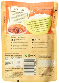 Special Mixed Pepper Microwave Uncle Bens Rice — photo 3