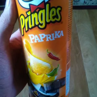 Pringles Paprika Potato Chips Tube 165g — photo 5