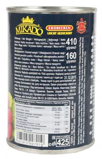 Canned Strawberry Micado 425 g — photo 2
