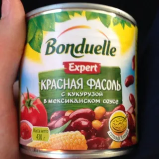 Bonduelle Red Beans in Chili Sauce with Corn, 430g tin — photo 8