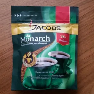 Jacobs Monarch Instant Coffee Econ. Pack 38g — photo 2