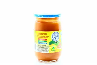 Chudo-chado Puree Apple Carrot Quince from 4 months glass jar 170ml — photo 4